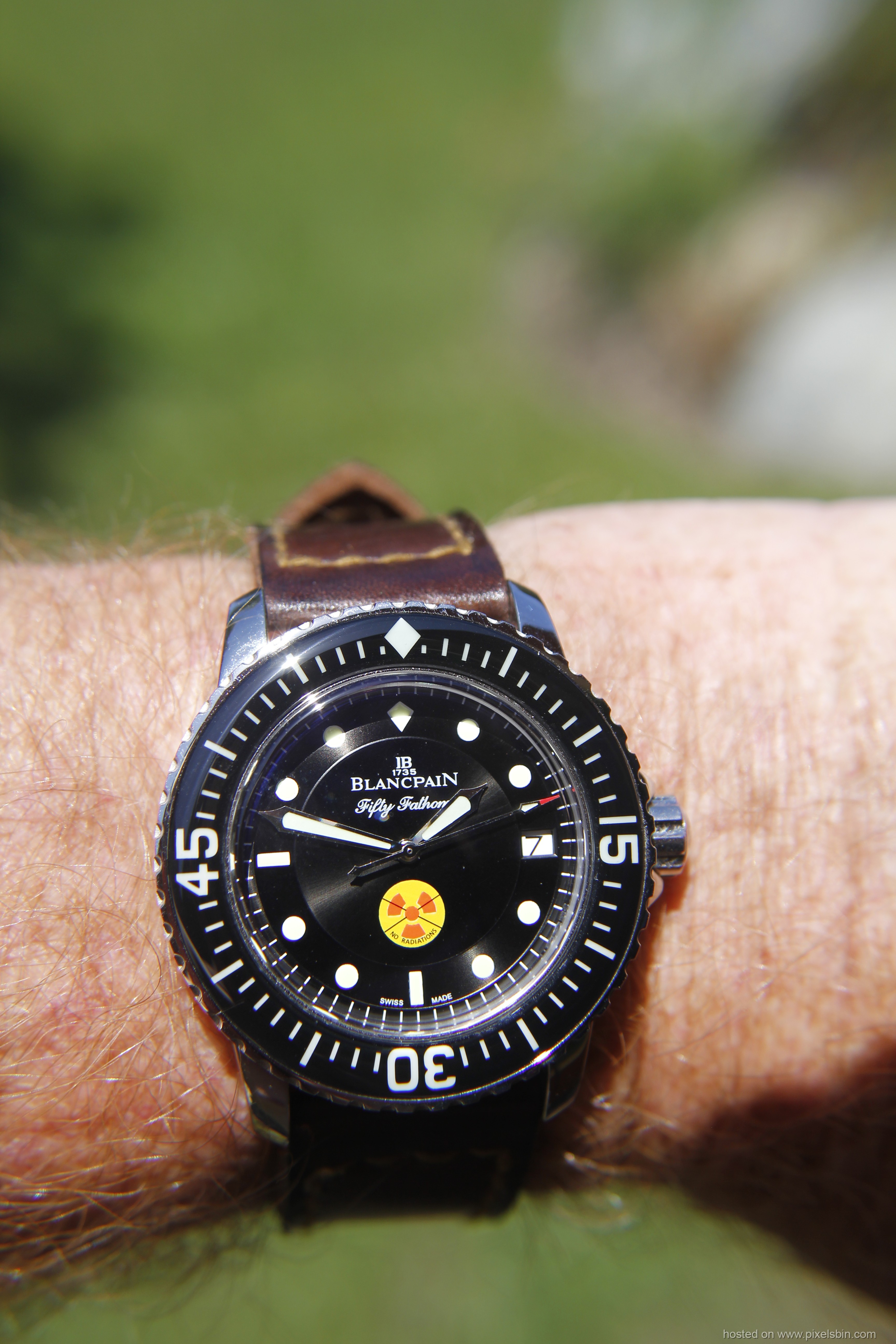 BlancPain Fifty Fathoms Homage Forum