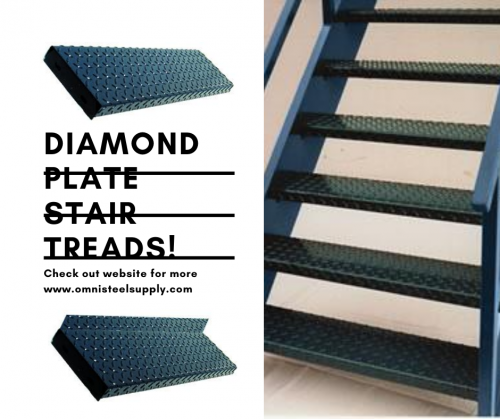 Stair Pans are also known as steel stair treads or metal stair steps. We offer many types of metal stair pans based on the installation preference. Diamond Plate Stair treads are commonly used to build stairs that do not require a concrete fill and that need an anti-slip surface for safe foot traffic. At Omni Steel Supply we will make the stairs exactly the way you wanted it to be designed. We are a leading manufacturer and supplier of Diamond Aluminum Plate in New York.

Source: https://www.omnisteelsupply.com/diamond-plate/