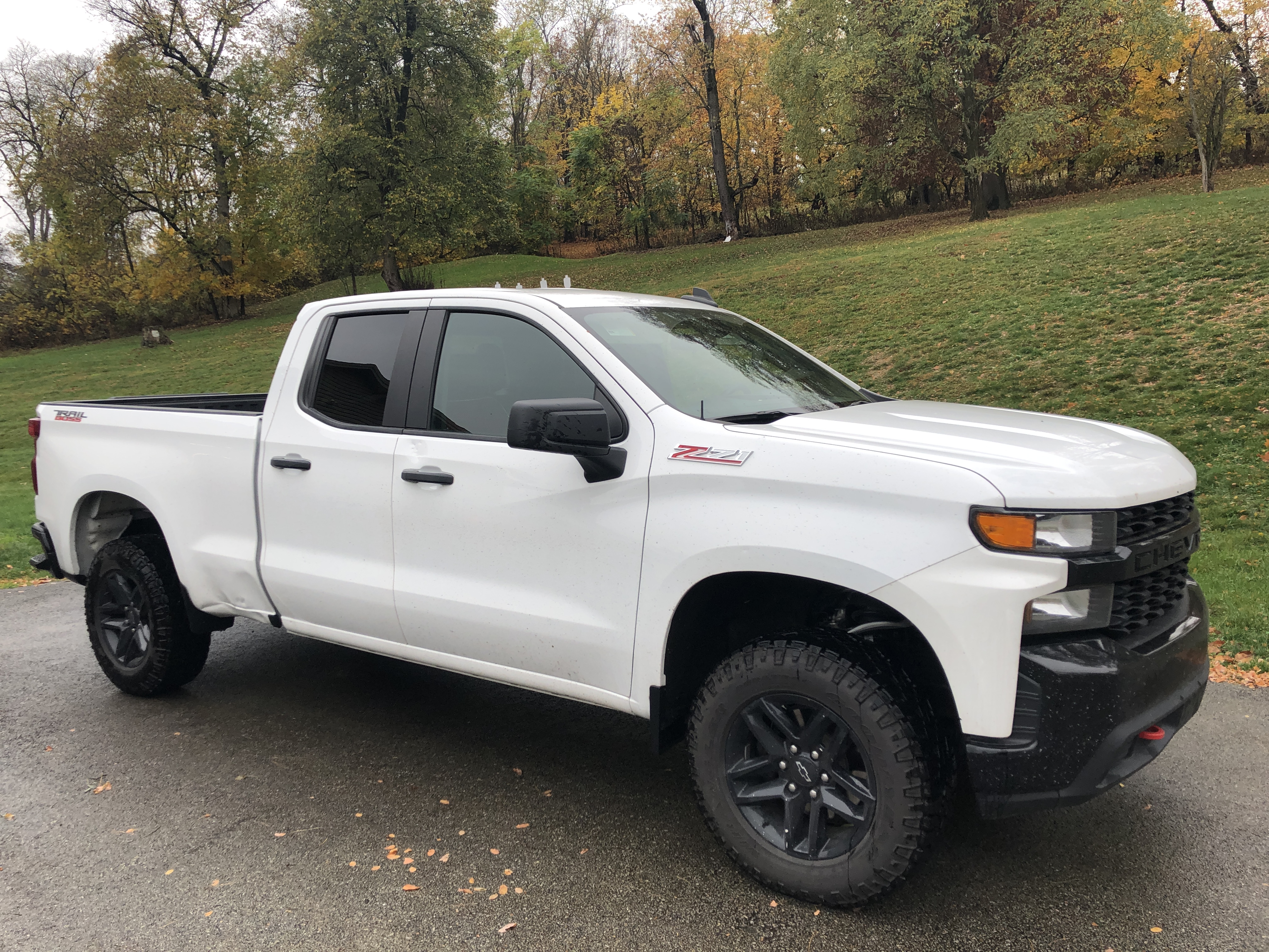 2019 Chevy Trail Boss V8, Custom Red Leather Interior. - 6SpeedOnline ...