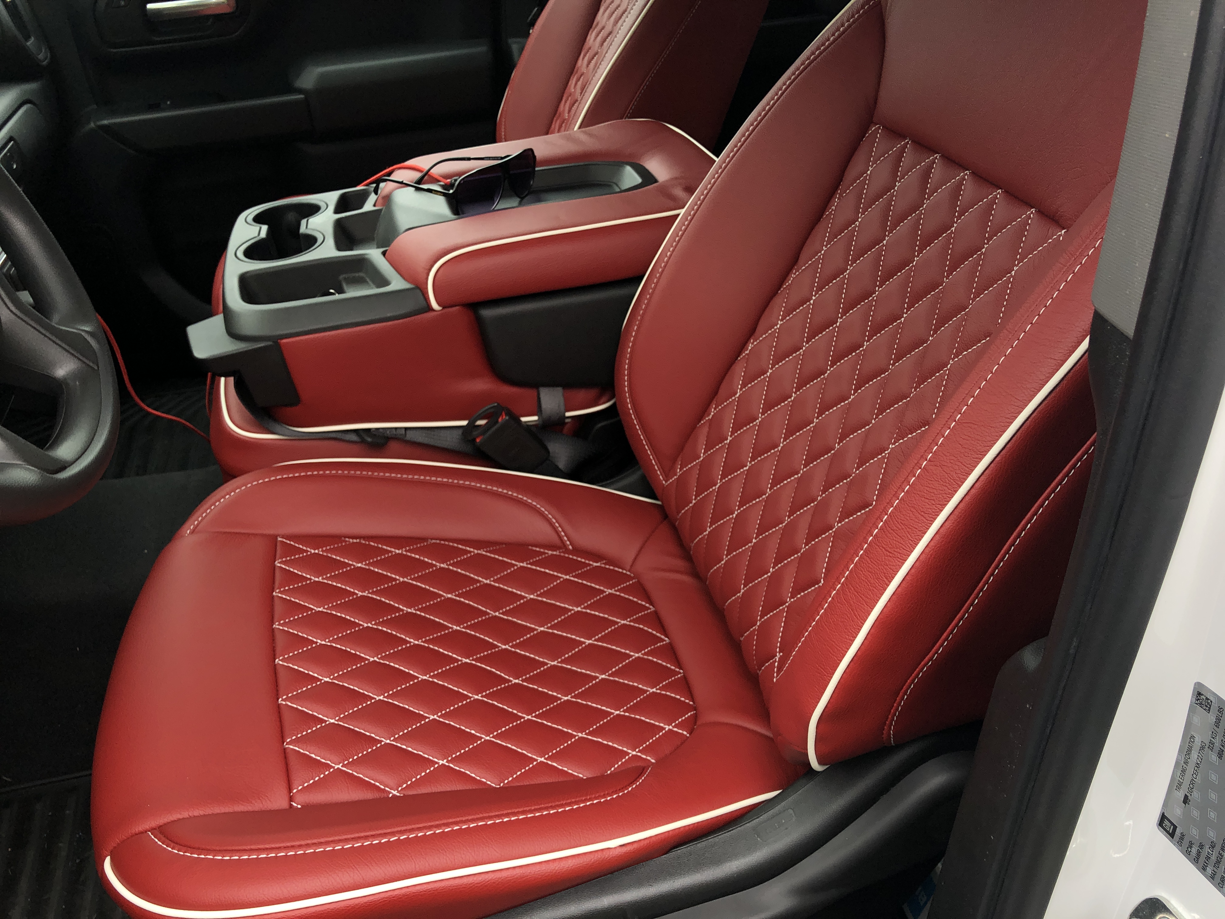 2019 Chevy Trail Boss V8, Custom Red Leather Interior. - 6SpeedOnline